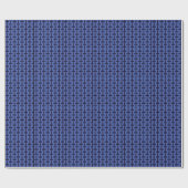 Papier Cadeau Ancienne croix chrétienne violette (Plat)