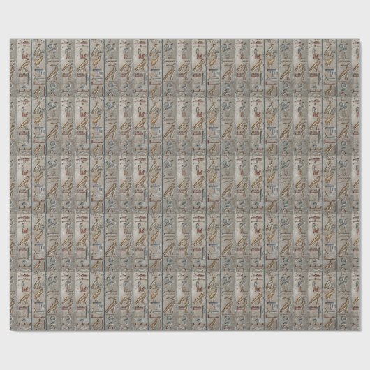 Papier Cadeau Ancienne Egypte Hiéroglyphique Engraving Pharoah p (Plat)