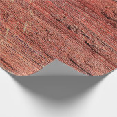 Papier Cadeau Ancienne et rustique bois feuillus surface, arrièr (Coin)