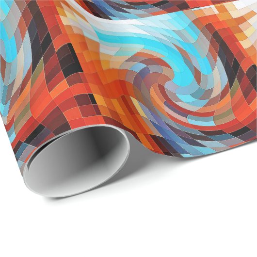 PAPIER CADEAU ANCIENNE GAILLE (Coin rond)