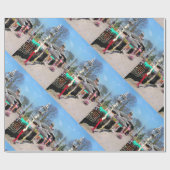 PAPIER CADEAU ANCIENNE GARE (Plat)