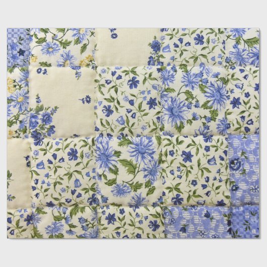 Papier Cadeau Ancienne surface composée (Plat)