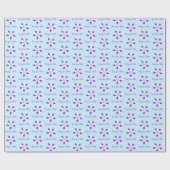 Papier Cadeau Ancolie (Plat)