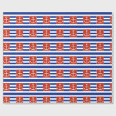 Papier Cadeau Ancre (Plat)