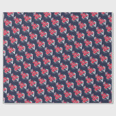 Papier Cadeau Ancre (Plat)
