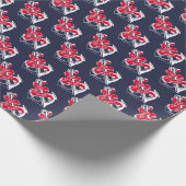 Papier Cadeau Ancre (Coin)