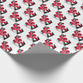 Papier Cadeau Ancre (Coin)