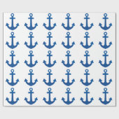 Papier Cadeau Ancre de bateau (Plat)