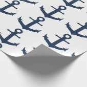 Papier Cadeau Ancre de navire de marine nautique (Coin)