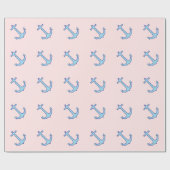 Papier Cadeau Ancres (Plat)