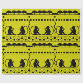 Papier Cadeau Andean Amazon Gift Wrap – Ecuadorian Tribal Patter (Plat)