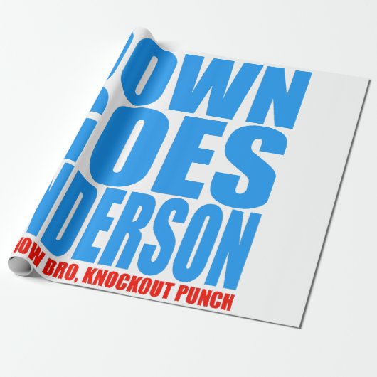 Papier Cadeau Anderson Tombe (Déroulé)