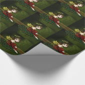 Papier Cadeau Ange de houx (Coin)