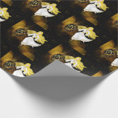Papier Cadeau Ange de Noël (Coin)