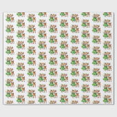 Papier Cadeau Ange de Noël (Plat)