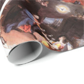 PAPIER CADEAU ANGE DE VIRGIN ET D'ANNONCIATION (Coin rond)