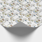 Papier cadeau Ange Gardien (Coin)