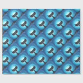 Papier Cadeau Ange gardien (Plat)