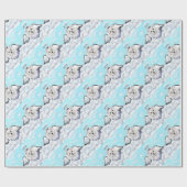 Papier Cadeau Ange maltais (Plat)