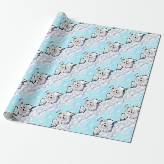 Papier Cadeau Ange maltais (Déroulé)