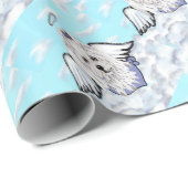 Papier Cadeau Ange maltais (Coin rond)
