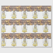 Papier Cadeau Ange Papier à enveloppement Noël (Plat)