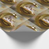 Papier Cadeau Ange Papier à enveloppement Noël (Coin)