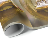 Papier Cadeau Ange Papier à enveloppement Noël (Coin rond)