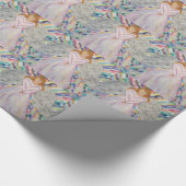 Papier Cadeau Ange pourpre (Coin)