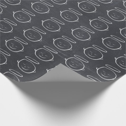 Papier Cadeau Angel - Jésus - Chalk chrétien Halo de Noël (Coin)