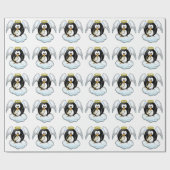 PAPIER CADEAU ANGEL PENGUIN (Plat)