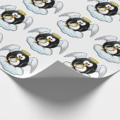 PAPIER CADEAU ANGEL PENGUIN (Coin)