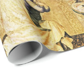 PAPIER CADEAU ANGÉLE DE LA NACITÉ (Coin rond)