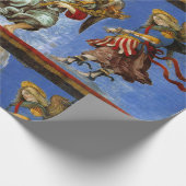 Papier Cadeau Angels de l'Assomption et l'Annonciation par Lippi (Coin)