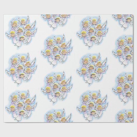 Papier Cadeau Angels Magnet (Plat)