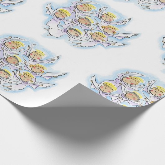 Papier Cadeau Angels Magnet (Coin)