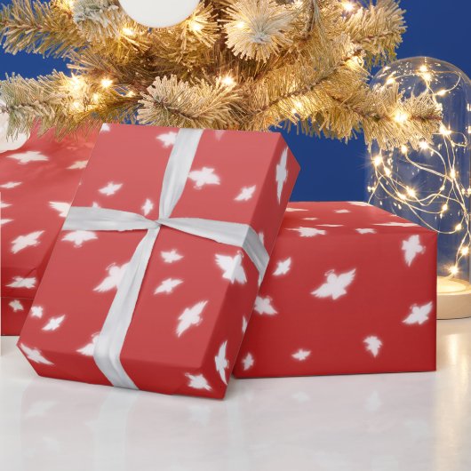 Papier Cadeau Anges de Noël (Vacances)