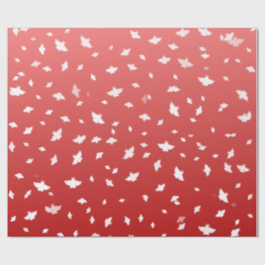 Papier Cadeau Anges de Noël (Plat)