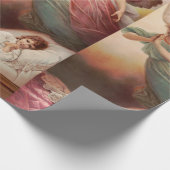 Papier Cadeau Anges gardiens avec enfant (Coin)