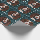 Papier Cadeau Anglais Springer Spaniel (Coin)