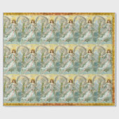 Papier Cadeau Angle en bleu (Plat)