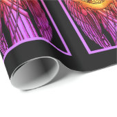 Papier Cadeau Angle en verre tendu (Coin rond)