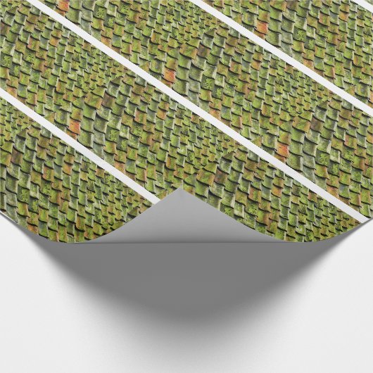 Papier Cadeau angles verts (Coin)