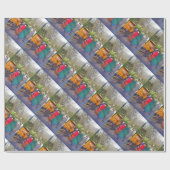 PAPIER CADEAU ANGLETERRE VICTORIENNE (Plat)