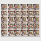 PAPIER CADEAU ANGLETERRE VICTORIENNE (Plat)