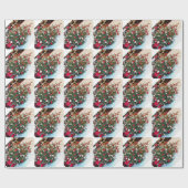 PAPIER CADEAU ANGLETERRE VICTORIENNE (Plat)