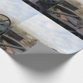 PAPIER CADEAU ANGLETERRE VICTORIENNE (Coin)