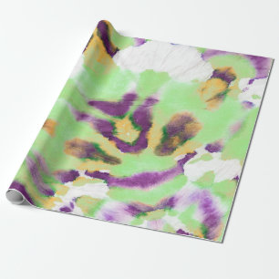 Papier Cadeau Animal African Print. Arrière - plan africain exot