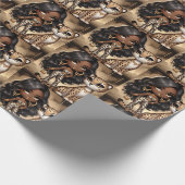 Papier Cadeau Animal Kingdom Couture Cheetah (Coin)