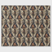 Papier Cadeau Animal Kingdom Couture Leopard (Plat)